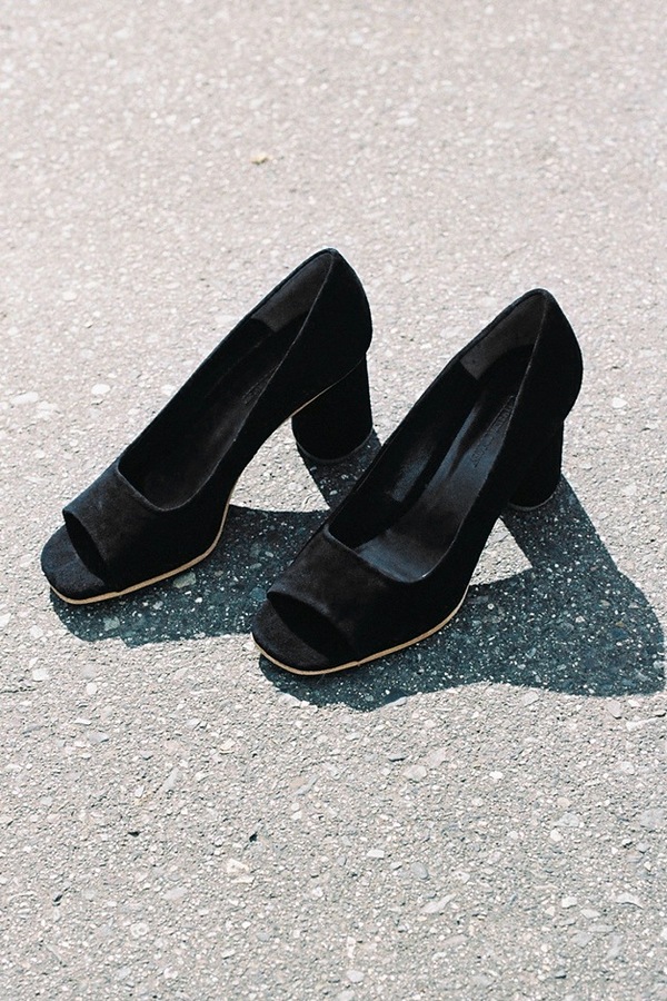 Rachel Comey Kinzey Pump - midnight suede Rachel Comey Kinzey Pump - midnight suede