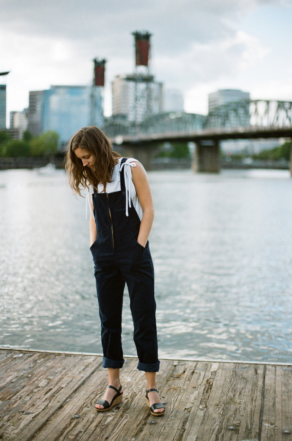 Nahanni Arntzen Corduroy overalls, navy Nahanni Arntzen Corduroy overalls, navy