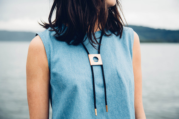 REIFhaus ECLIPSE BOLO NECKLACE REIFhaus ECLIPSE BOLO NECKLACE