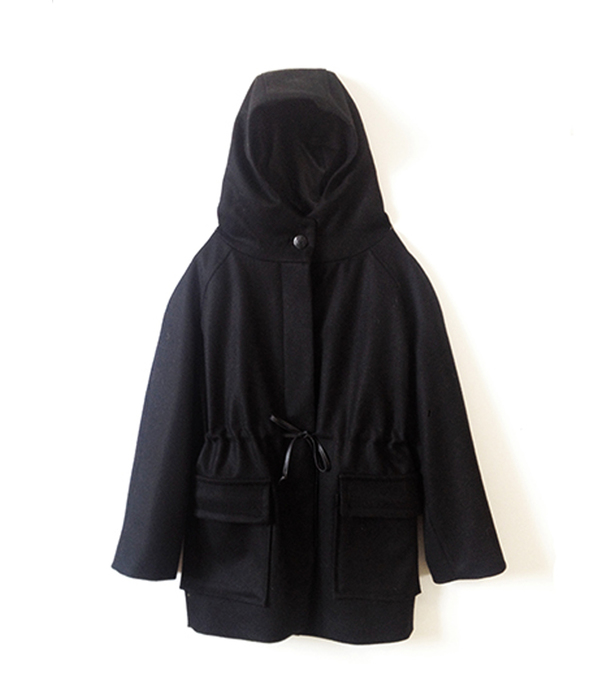 Nikki Chasin Wool Anorak Hooded Coat Nikki Chasin Wool Anorak Hooded Coat