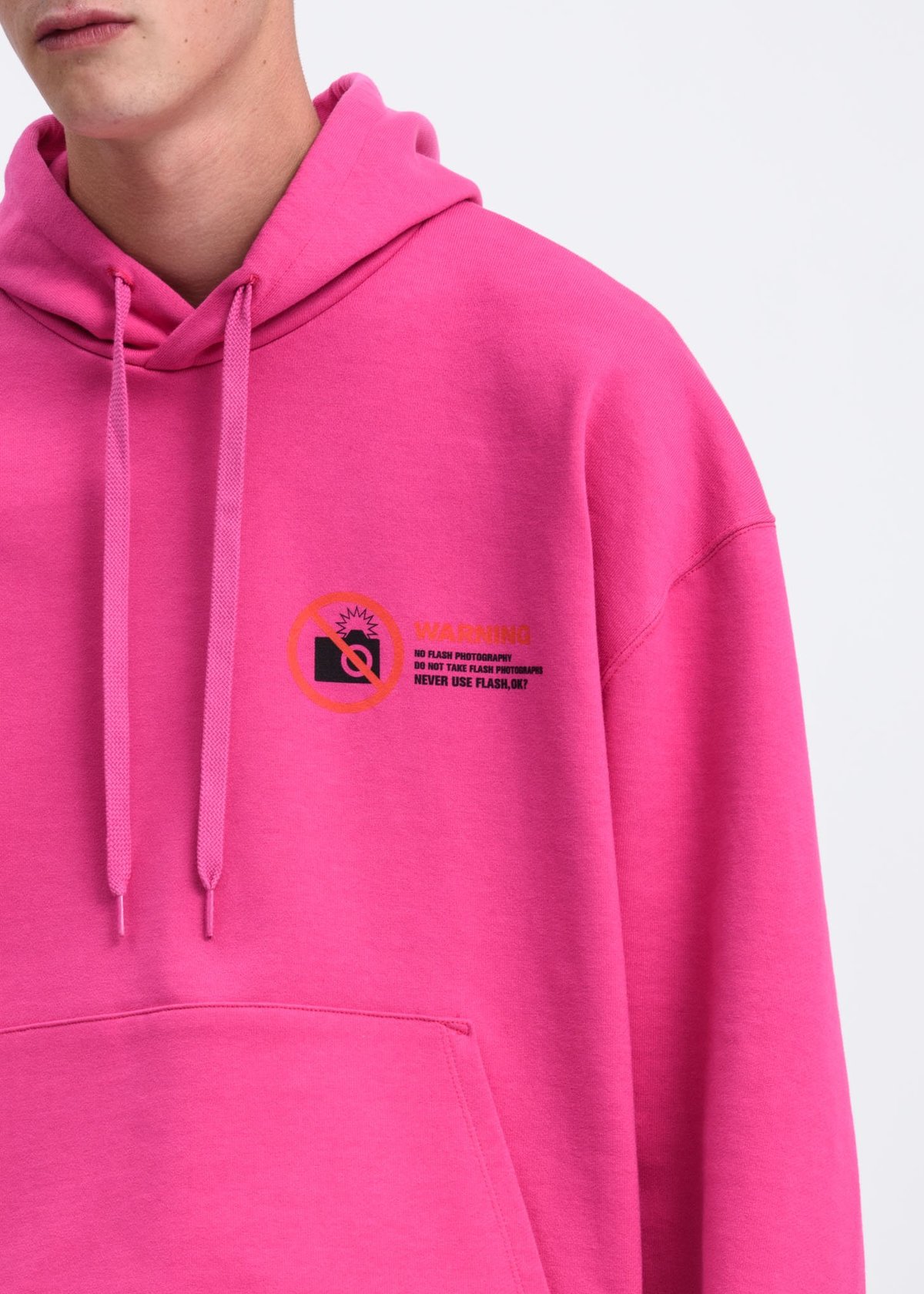 polaroid pink hoodie