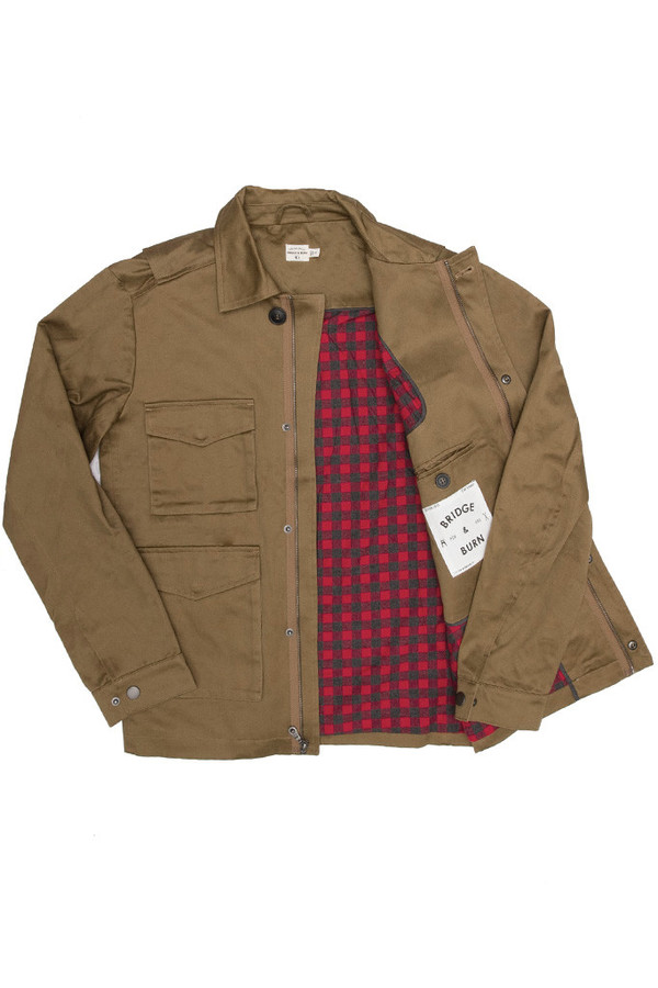 Men's Bridge & Burn Adams Brown Jacket Men's Bridge & Burn Adams Brown Jacket