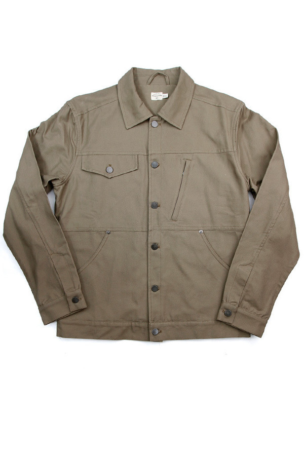 Men's Bridge & Burn Knoll Khaki Jacket Men's Bridge & Burn Knoll Khaki Jacket