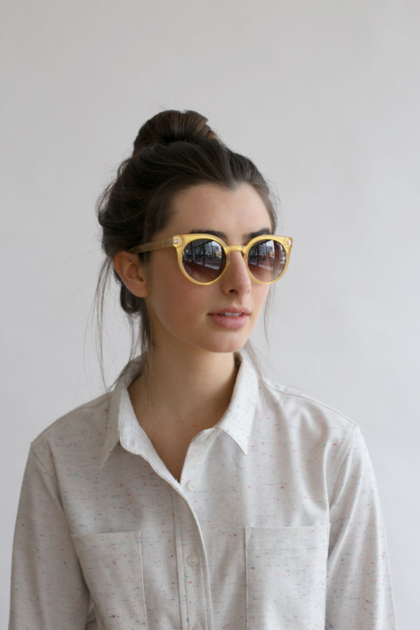 Bridge & Burn Lane White Speckle Shirt Bridge & Burn Lane White Speckle Shirt
