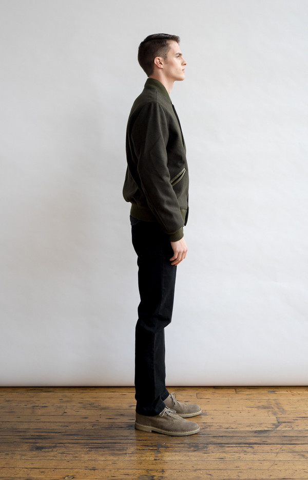 Men's Bridge & Burn Pacific Standard Varsity Olive Men's Bridge & Burn Pacific Standard Varsity Olive