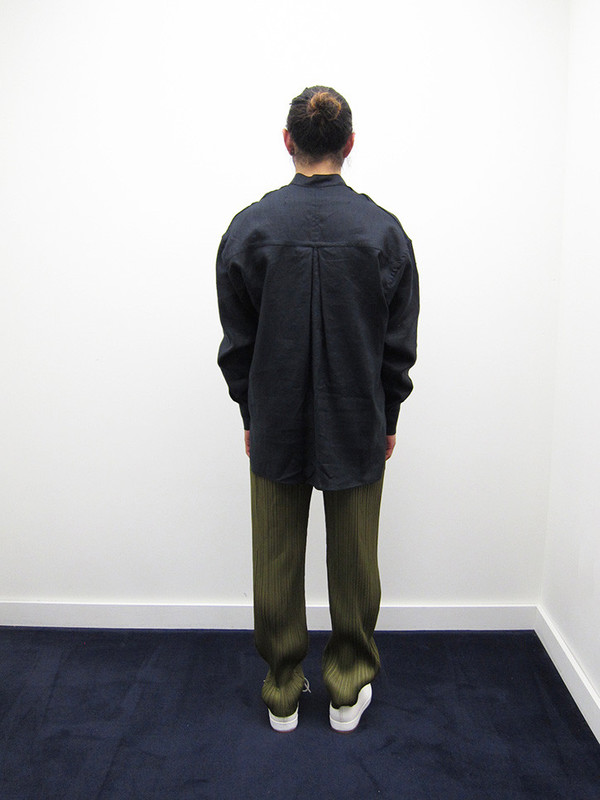 Unisex Eckhaus Latta Linen Button Down Unisex Eckhaus Latta Linen Button Down