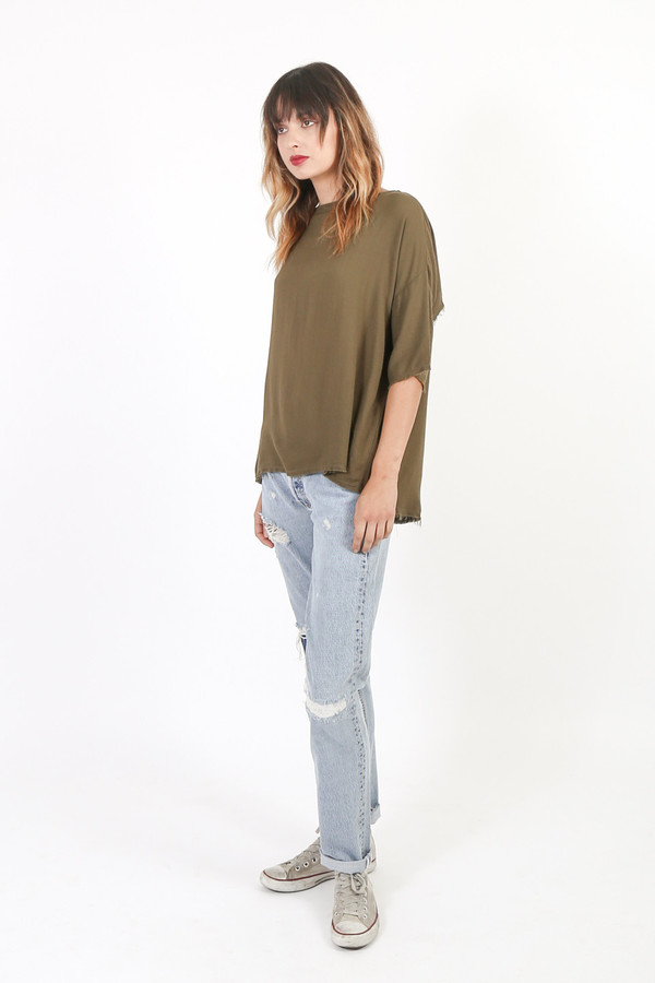 Black Crane Square Top Black Crane Square Top