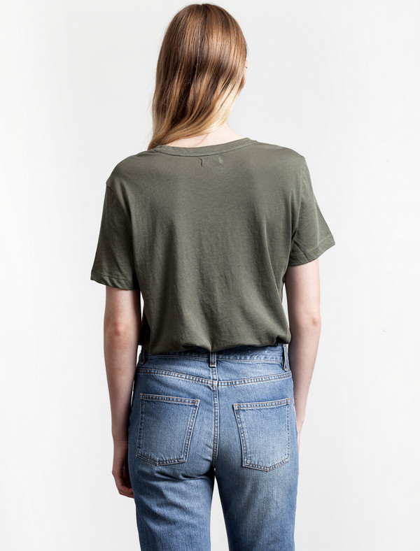 Organic by John Patrick Boy Tee Olive Organic by John Patrick Boy Tee Olive
