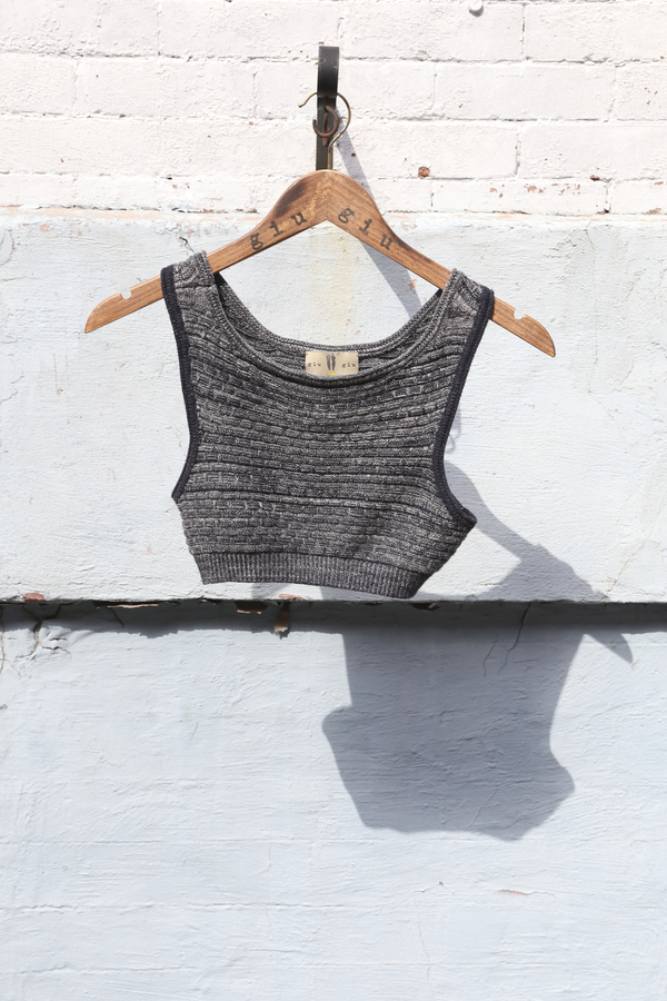 giu giu Molly Grey Sports Bra giu giu Molly Grey Sports Bra