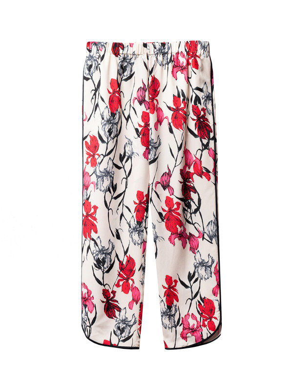 Thakoon Floral Cropped Trousers Thakoon Floral Cropped Trousers