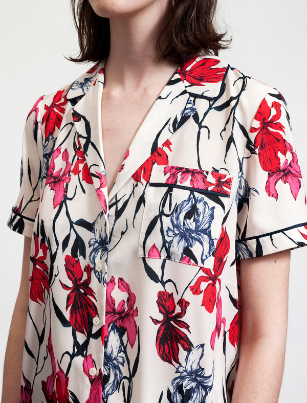 Thakoon Floral Pajama Shirt Thakoon Floral Pajama Shirt