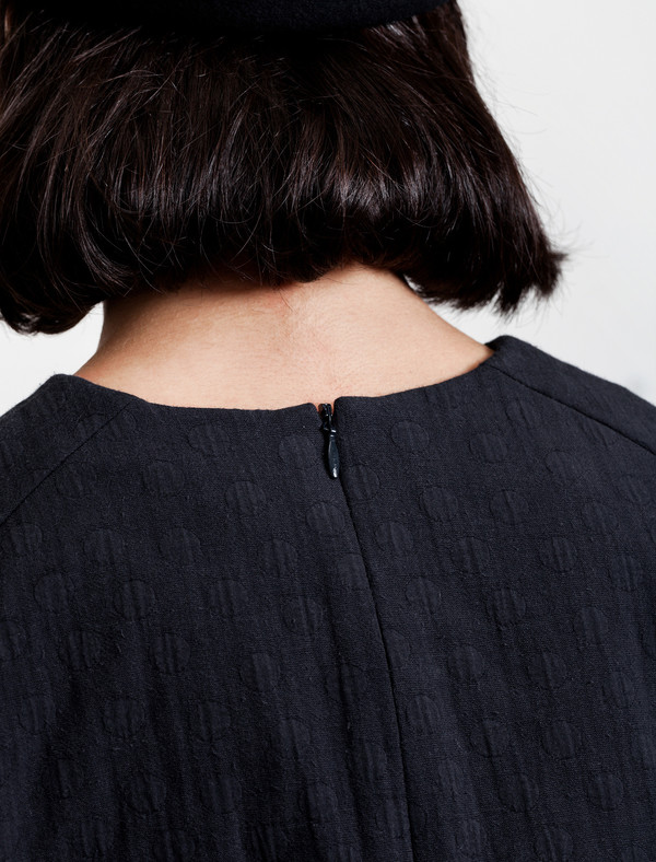 Norse Projects Janne Cotton Dot Shirt Navy Norse Projects Janne Cotton Dot Shirt Navy