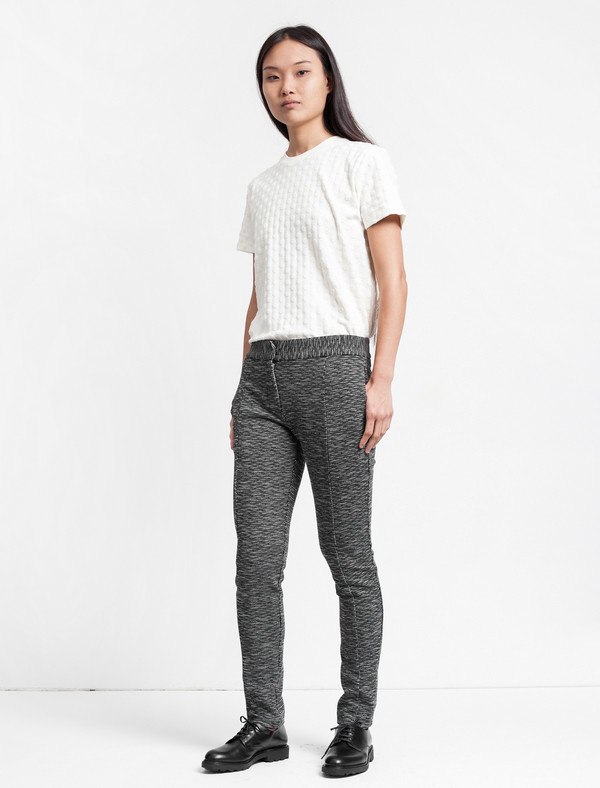 Thakoon Addition Slim Pant Black and White Thakoon Addition Slim Pant Black and White