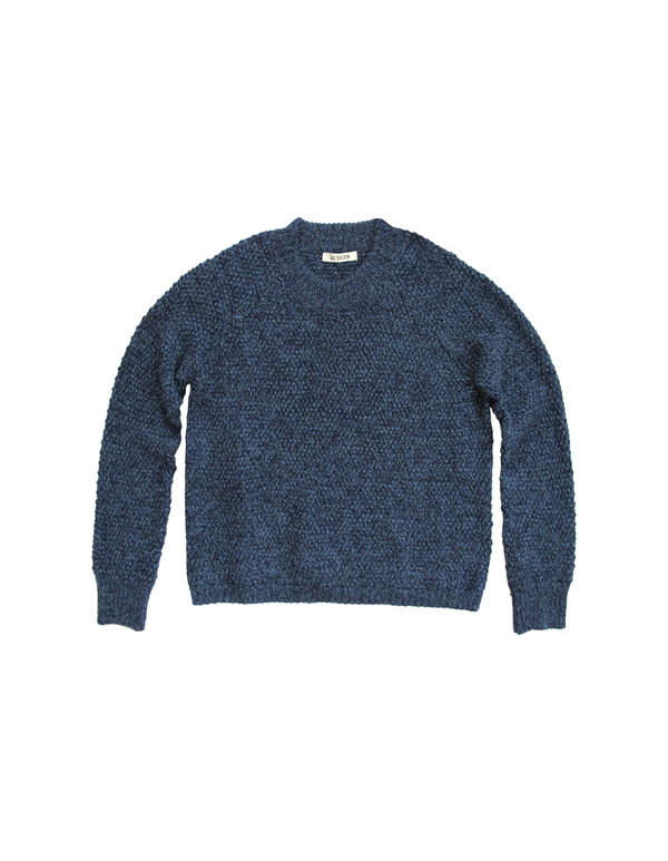 ALI GOLDEN PULLOVER SWEATER - BLUE ALI GOLDEN PULLOVER SWEATER - BLUE