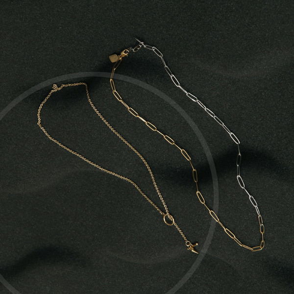 Alynne Lavigne Cross Drop Necklace Alynne Lavigne Cross Drop Necklace