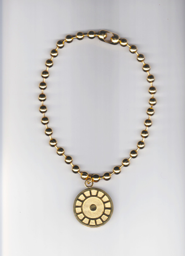 ALYNNE LAVIGNE - Medallion w/ Ball Chain ALYNNE LAVIGNE - Medallion w/ Ball Chain