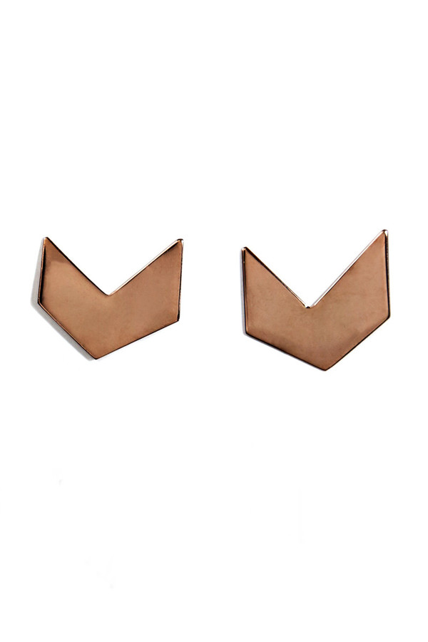 Loren Stewart Chevron Studs Loren Stewart Chevron Studs