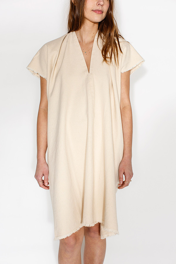 Miranda Bennett Natural Everyday Dress | Cropped Denim Miranda Bennett Natural Everyday Dress | Cropped Denim