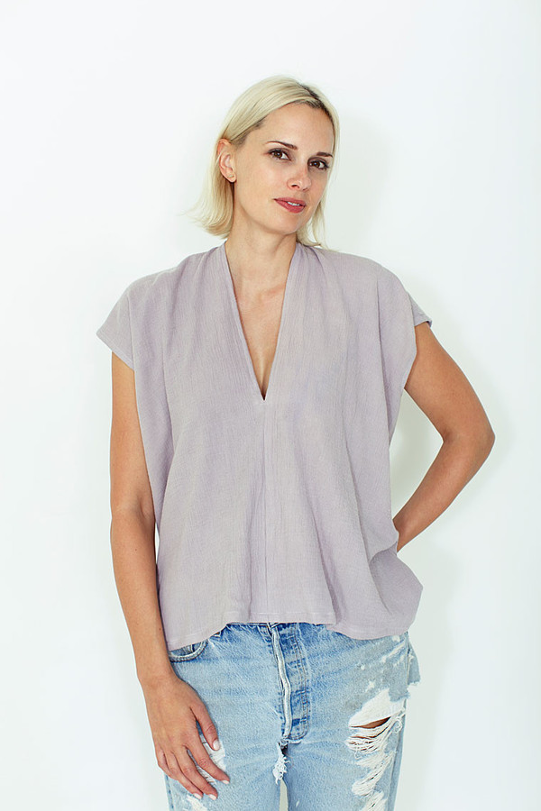 Miranda Bennett Salton Everyday Top, Double Gauze Miranda Bennett Salton Everyday Top, Double Gauze