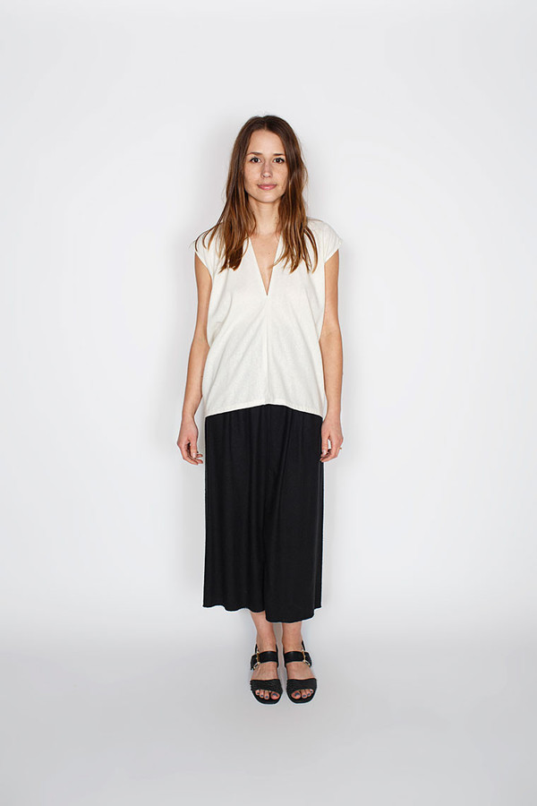 Miranda Bennett Natural Everyday Top, Silk Miranda Bennett Natural Everyday Top, Silk