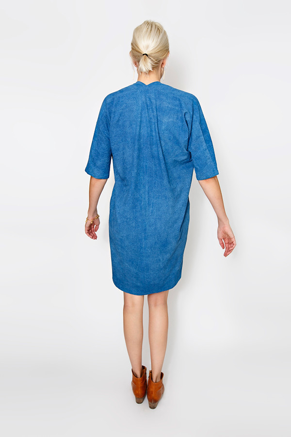 Miranda Bennett Indigo Muse Dress | Silk Miranda Bennett Indigo Muse Dress | Silk