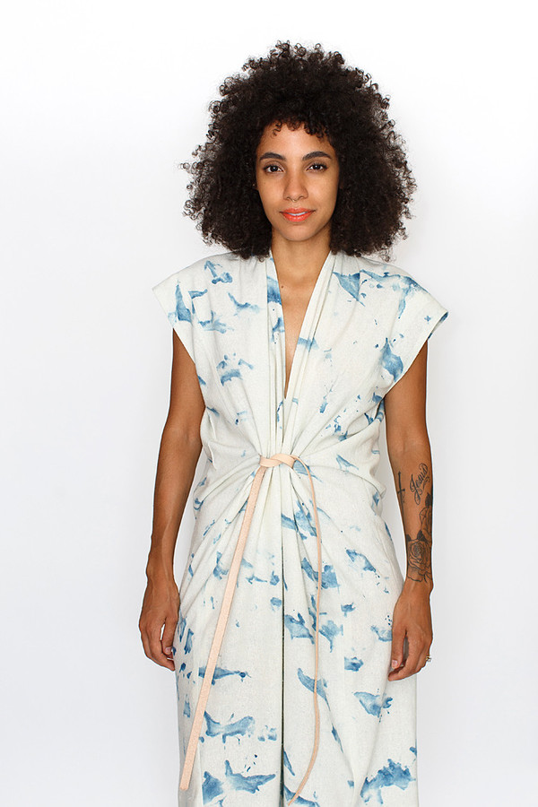 Miranda Bennett Arashi Tempest Dress | Silk Noil Miranda Bennett Arashi Tempest Dress | Silk Noil