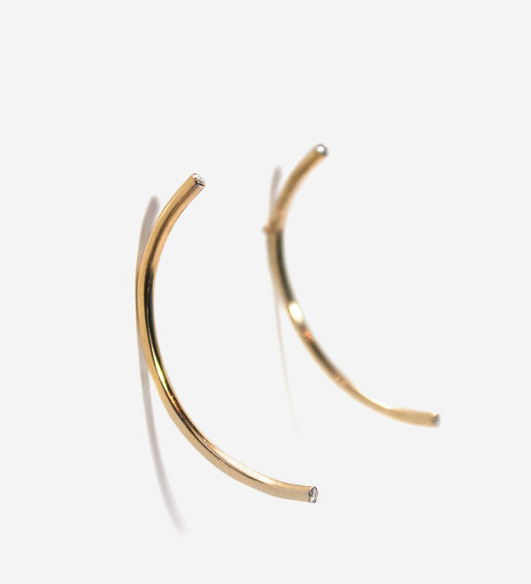 Luz Ortiz Semicircle Earrings Luz Ortiz Semicircle Earrings