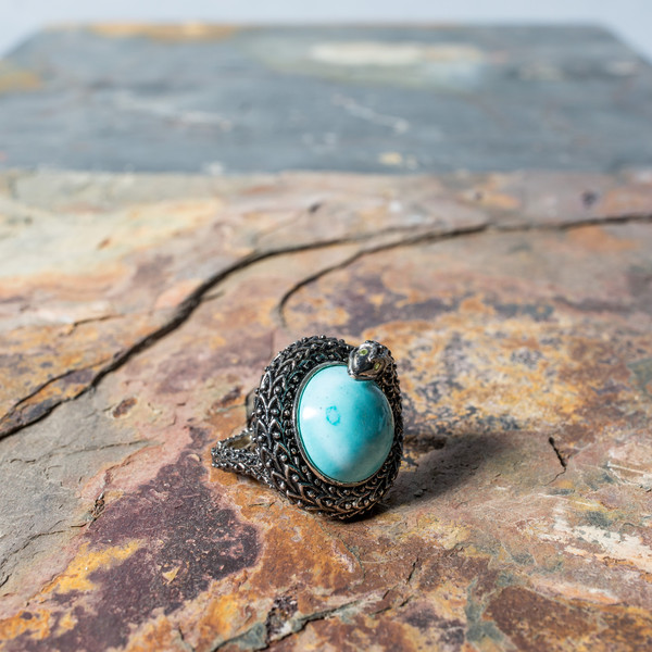 Serpent Turquoise Ring Serpent Turquoise Ring