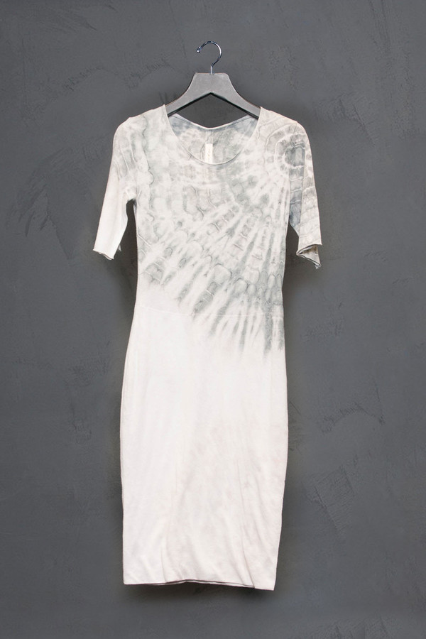 Raquel Allegra Short Sleeve Fitted Dress Raquel Allegra Short Sleeve Fitted Dress