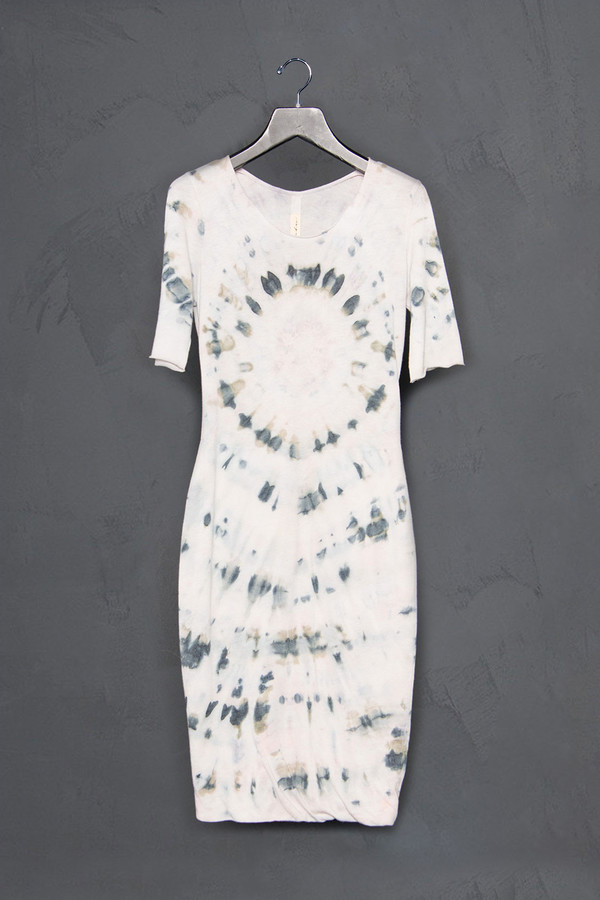 Raquel Allegra Short Sleeve Fitted Dress Raquel Allegra Short Sleeve Fitted Dress