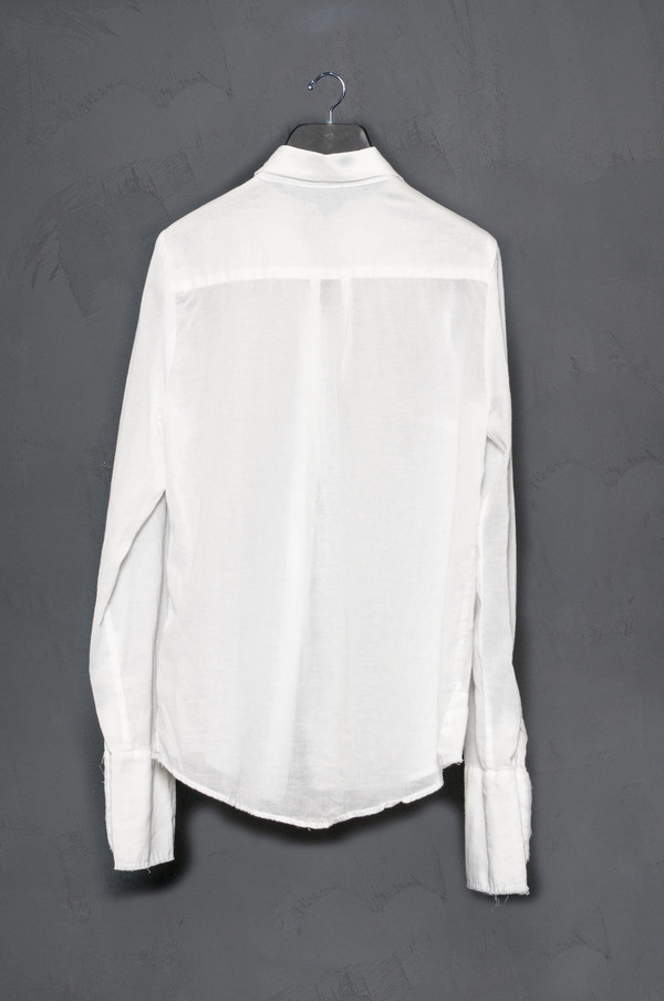 KES Raw Edge Button Up Blouse KES Raw Edge Button Up Blouse