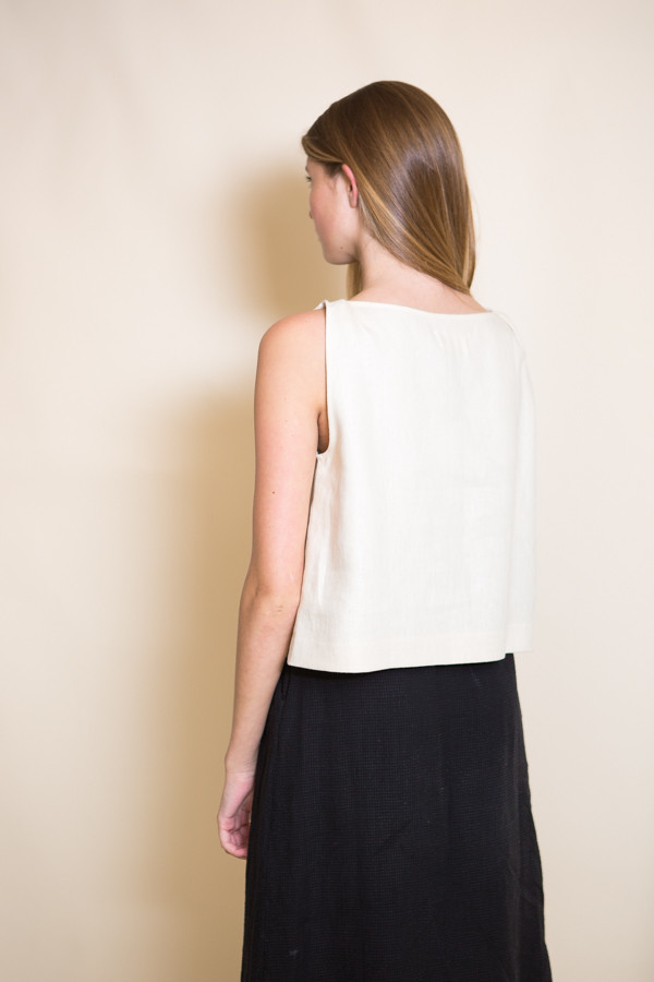 Ursa Minor Meg Top / Bone Linen Ursa Minor Meg Top / Bone Linen