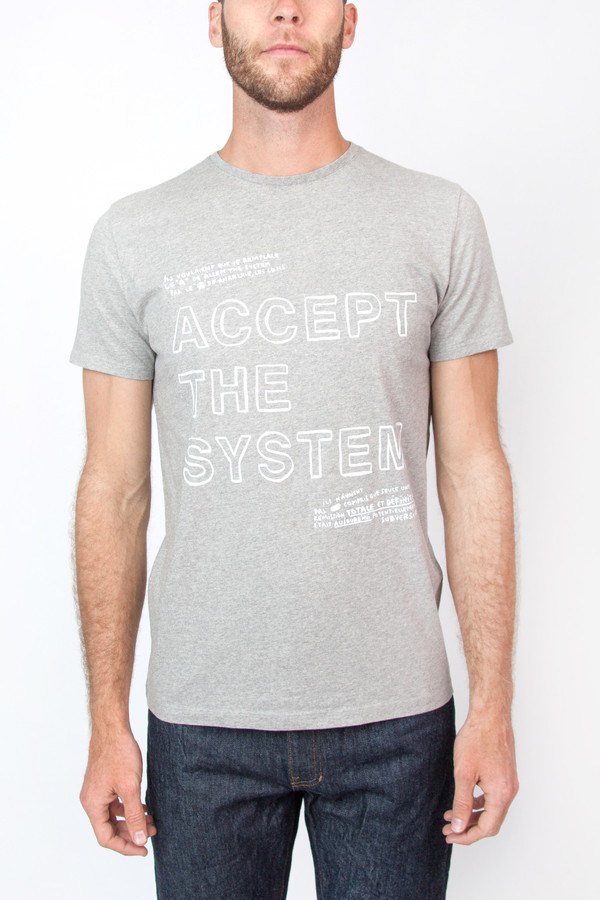 Men's Commune de Paris Accept Tee Men's Commune de Paris Accept Tee