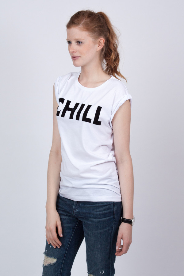 Just Female Chill Muscle Tee Just Female Chill Muscle Tee
