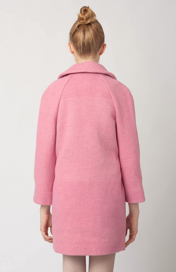 YMC Cocoon Coat Pink YMC Cocoon Coat Pink