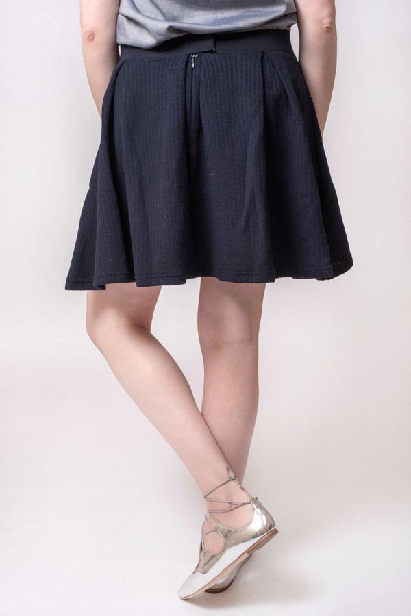 Maison Kitsune Fancy Rib Ballerina Skirt Maison Kitsune Fancy Rib Ballerina Skirt