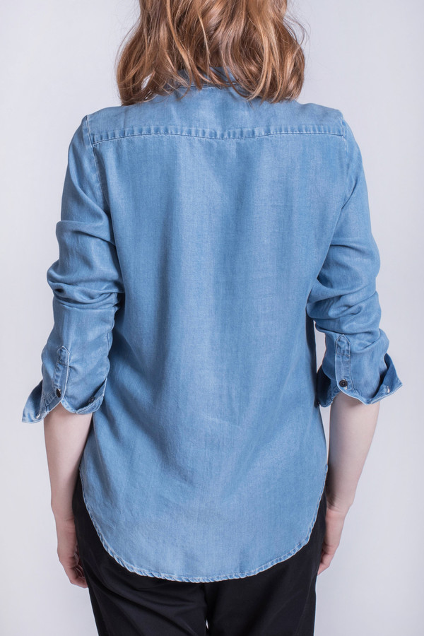 Hope Jolie Blouse Light Blue Denim Hope Jolie Blouse Light Blue Denim