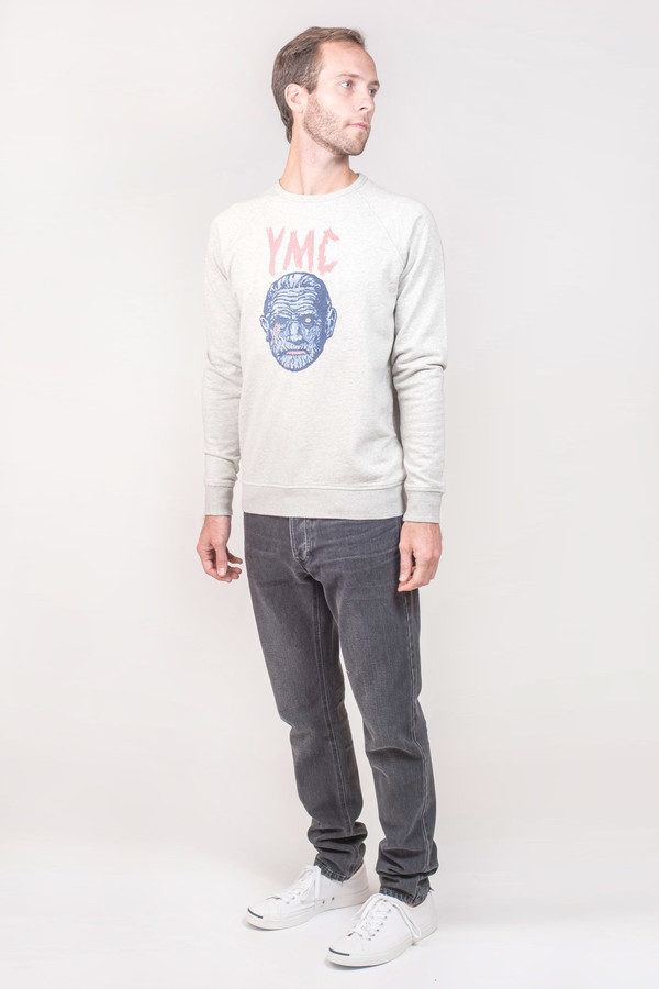 Men's YMC Mummy Sweatshirt Men's YMC Mummy Sweatshirt