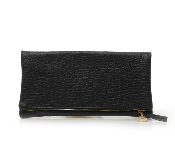 Clare V. Pebble Leather Foldover Clutch Clare V. Pebble Leather Foldover Clutch