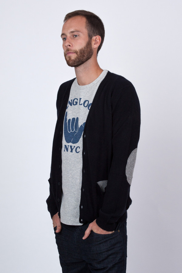 Men's Chinti and Parker Two Tone Cardigan Men's Chinti and Parker Two Tone Cardigan