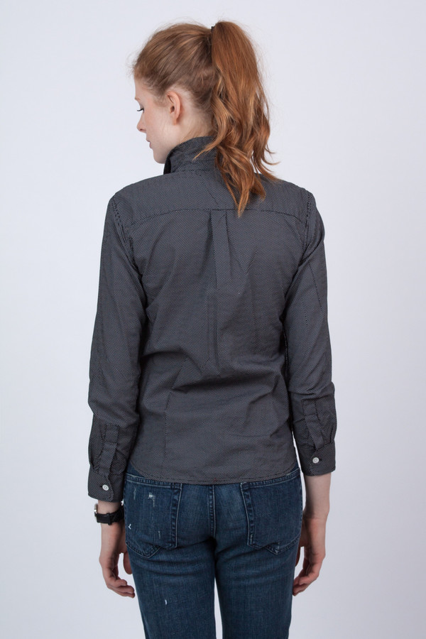 Steven Alan White Dot Petit Seam Shirt Steven Alan White Dot Petit Seam Shirt