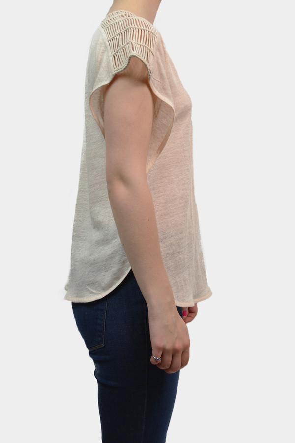 Generation Love Beau Macrame Circle Top Generation Love Beau Macrame Circle Top