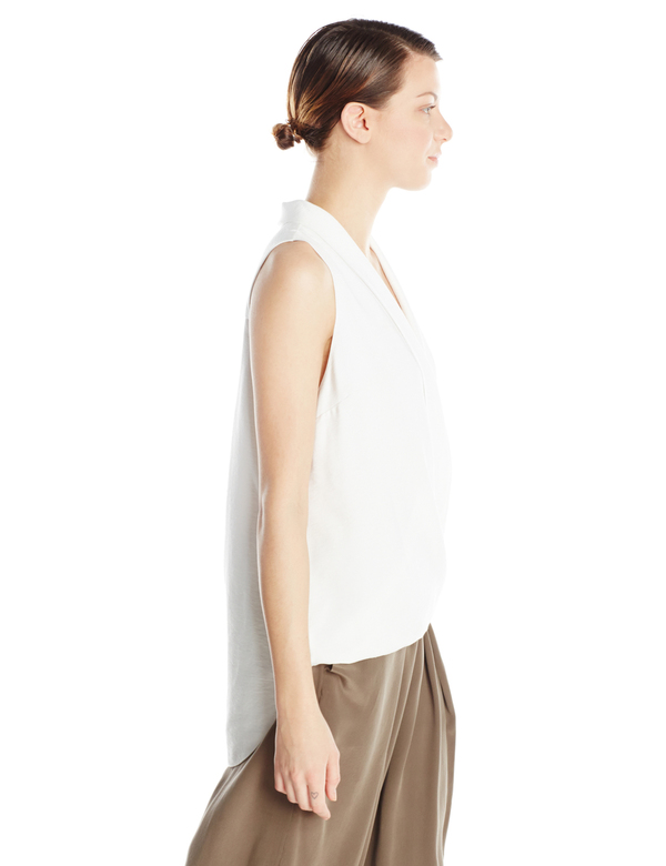 Vincetta Sleeveless Wrap Blouse Vincetta Sleeveless Wrap Blouse