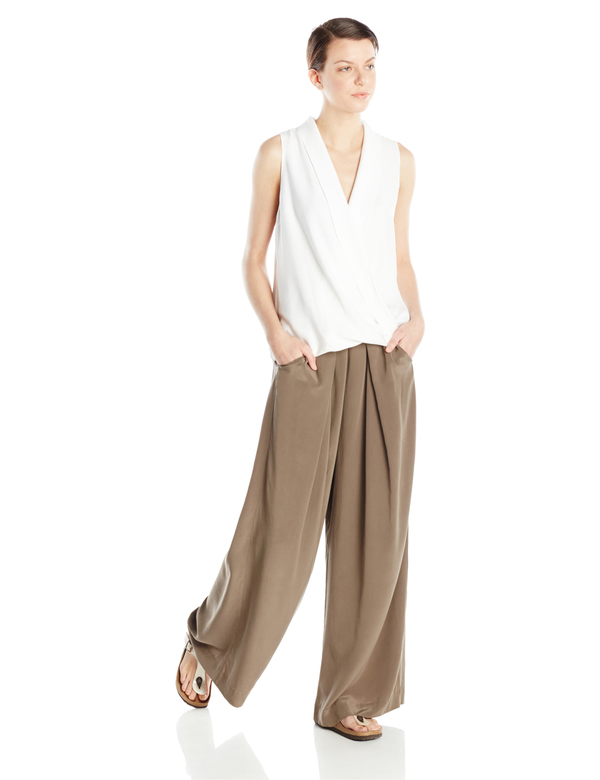 Vincetta Pleated Wide Leg Trouser Vincetta Pleated Wide Leg Trouser