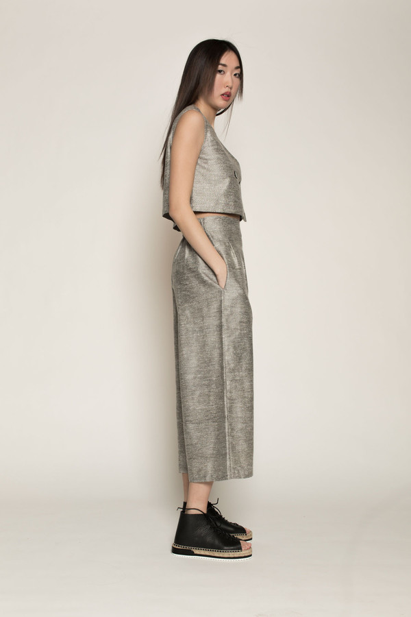 H. Fredriksson Culottes in Space Dye/Silk H. Fredriksson Culottes in Space Dye/Silk