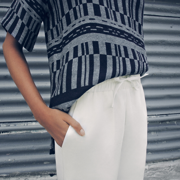 Nikki Chasin Draper Ottoman Drawstring Pant Nikki Chasin Draper Ottoman Drawstring Pant