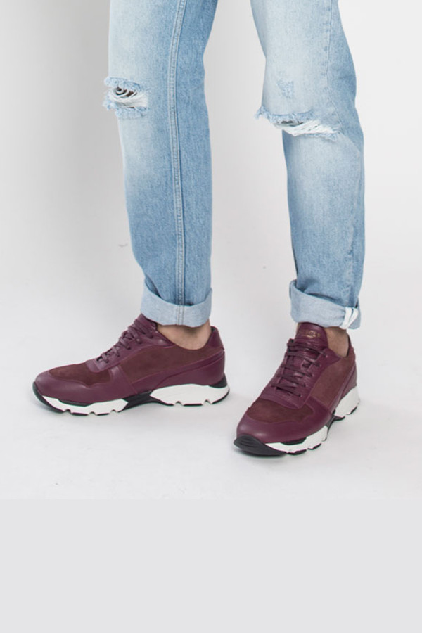 Mercer Amsterdam Runner in Burgundy Mercer Amsterdam Runner in Burgundy
