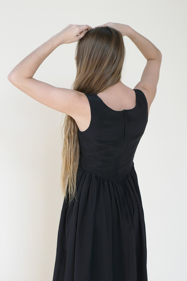Samantha Pleet Degas Dress - Black Samantha Pleet Degas Dress - Black