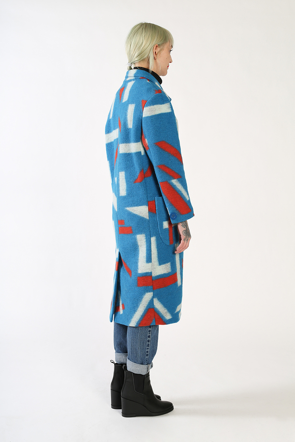Kurt Lyle VERONICA Double Breasted Coat - OSAKA Kurt Lyle VERONICA Double Breasted Coat - OSAKA