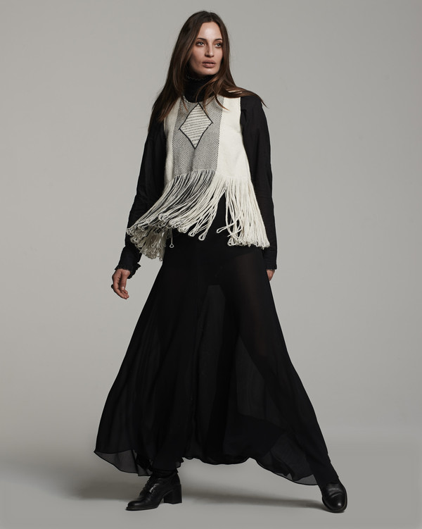 Fringe Top Ivory Fringe Top Ivory